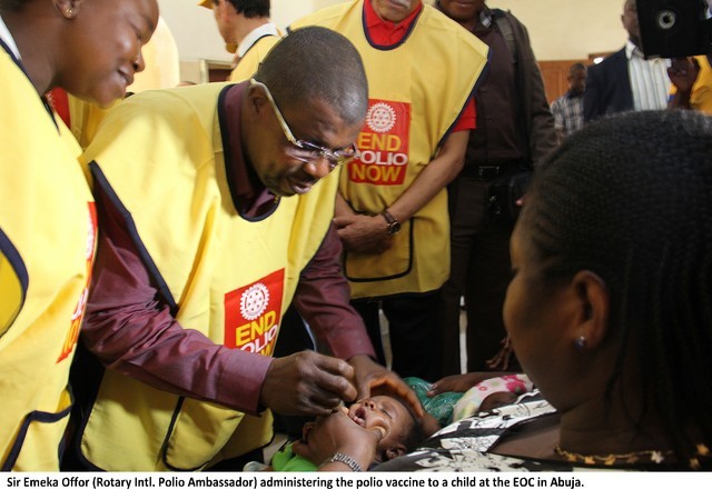 Sir Emeka Offor’s giant strides to eradicate Polio