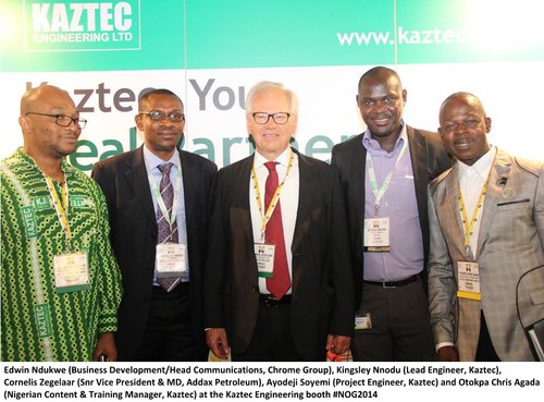 Kaztec Engineering Ltd. at the Nigerian Oil and Gas Conference 2014 