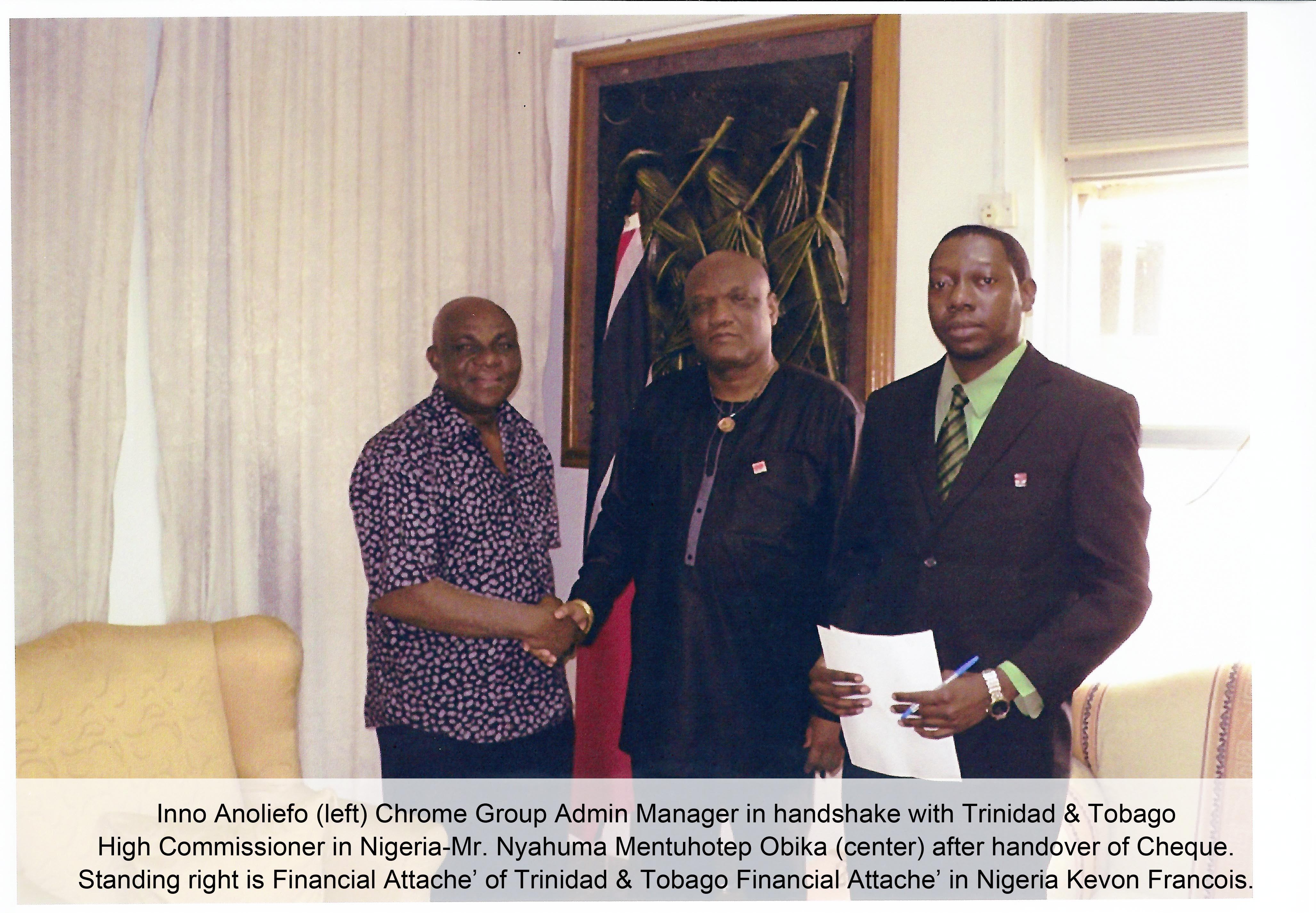Chrome Group Helps Trinidad and Tabago Celebrate Golden Jubilee