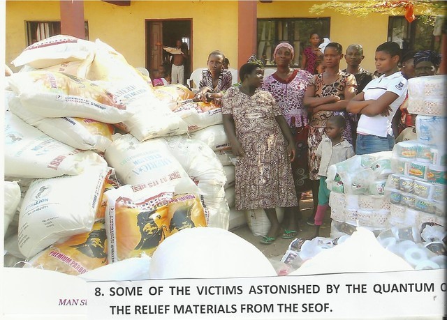 Visit to the Flood Displaced Victims at Ozubulu Ekwusigo L.G.A. Secretariat