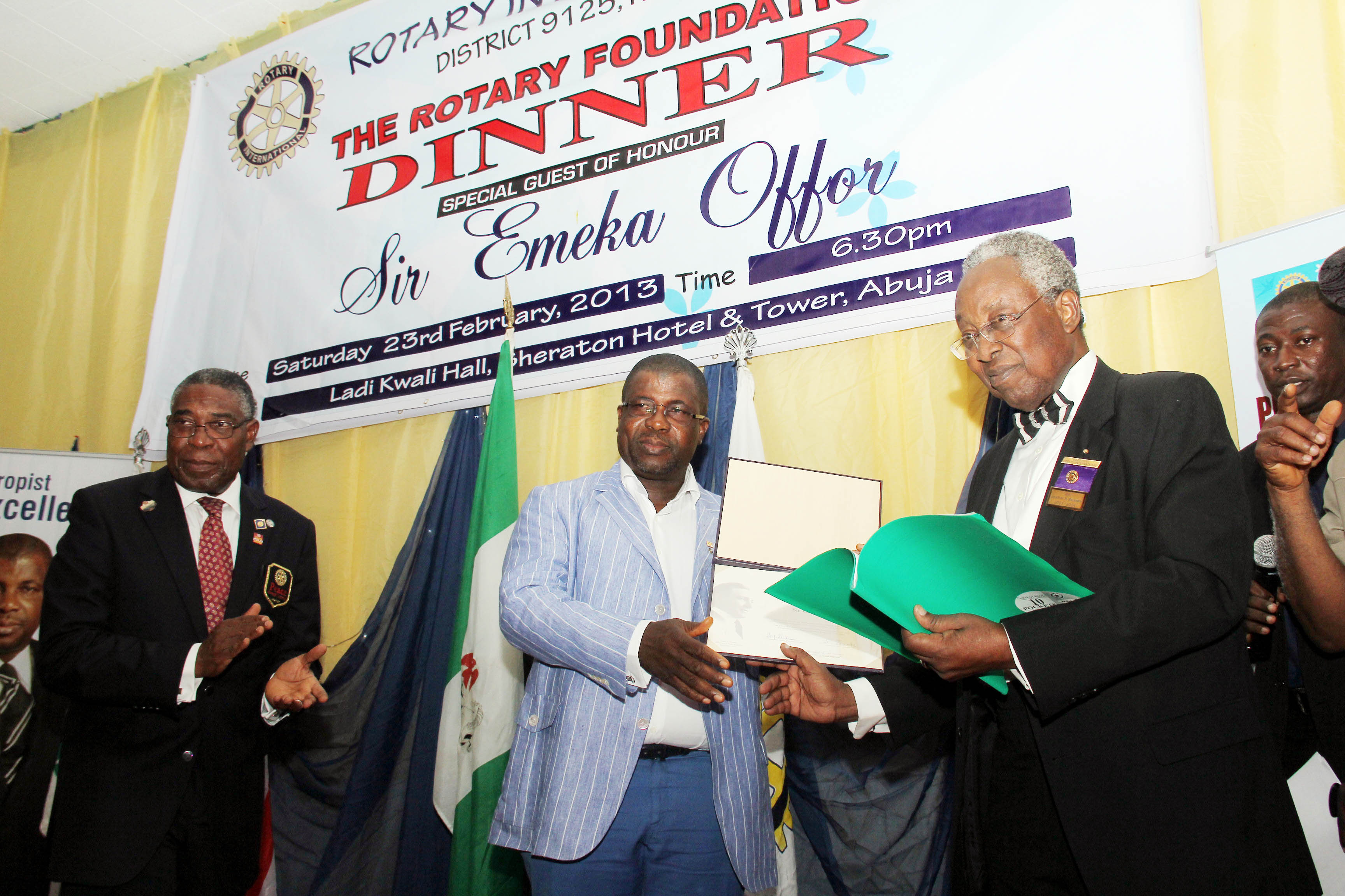 Sir Emeka Offor Honored by Rotary Foundation