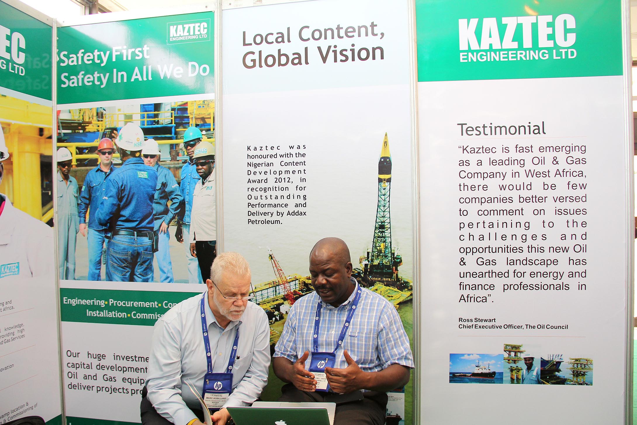 Kaztec Engineering Ltd. Showcases Services at OWA 2013