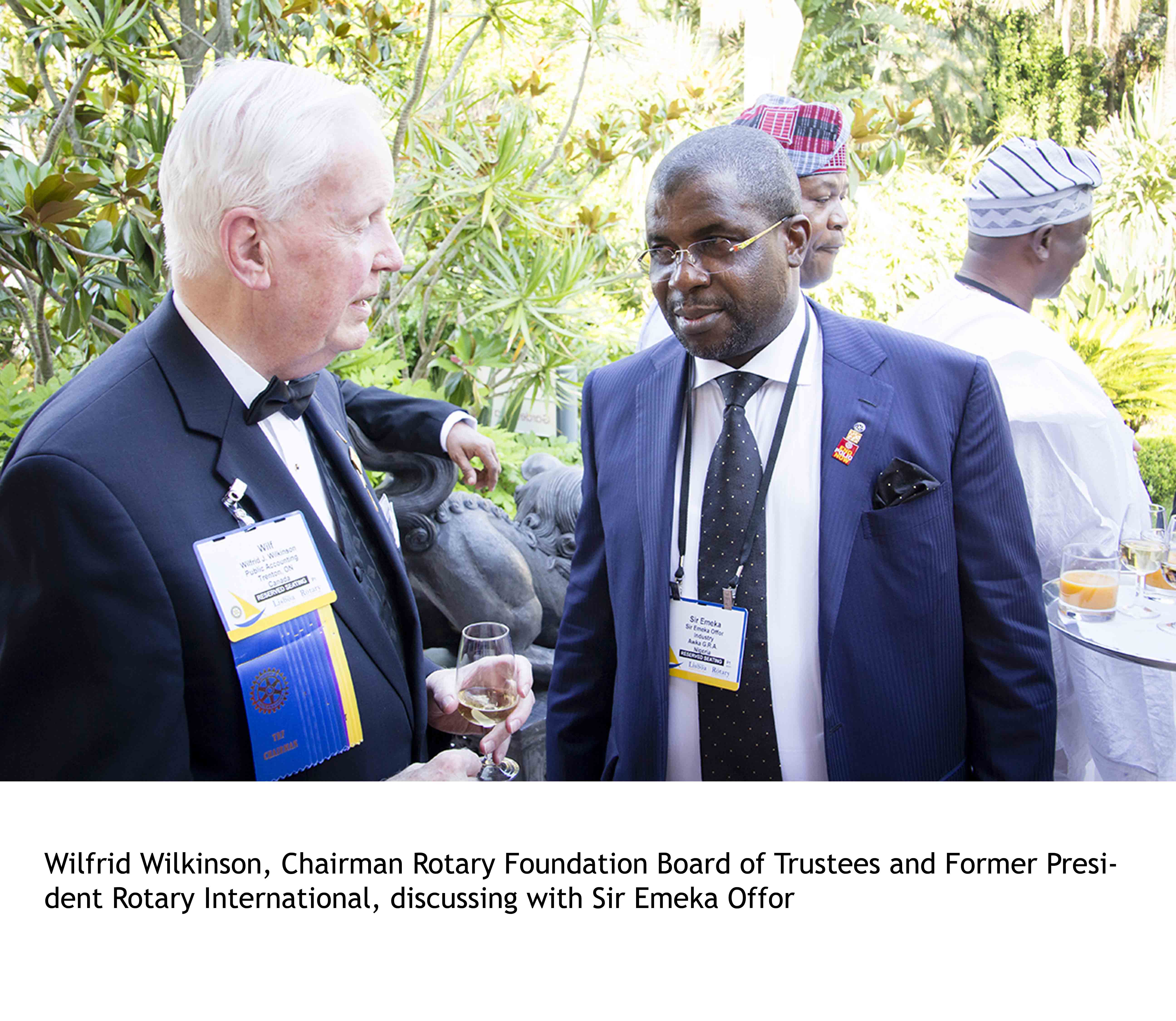 Sir Emeka Offor at Annual Convention of Rotary International