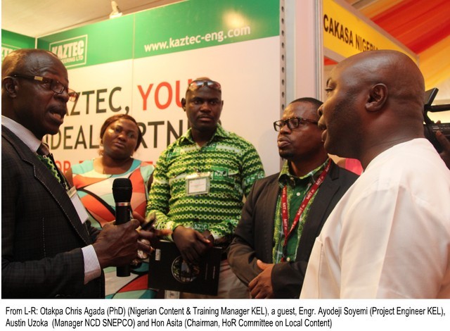 Kaztec Participated in the 2013 SHELL Nigerian Content Exhibition