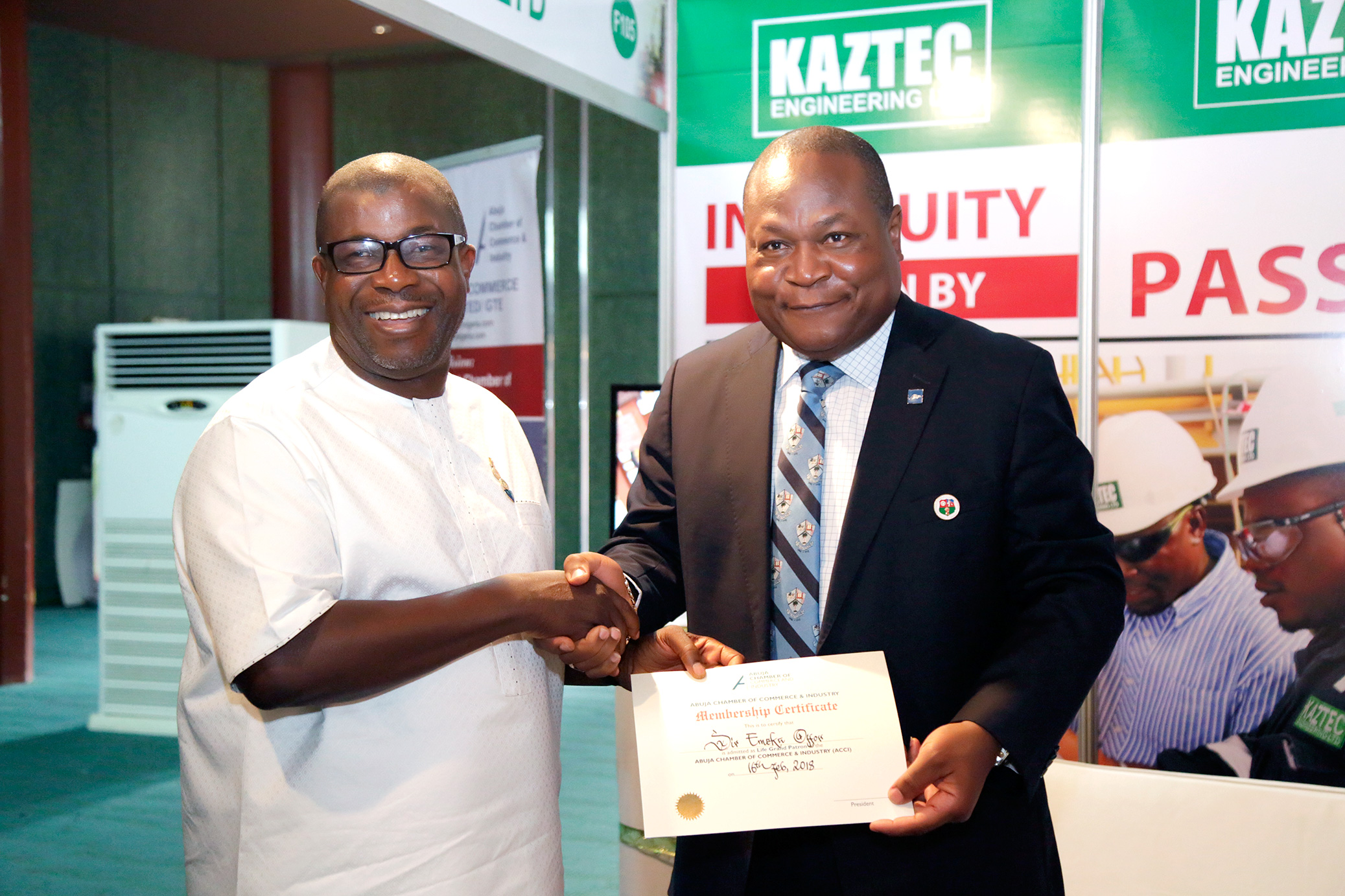 Kaztec Engineering Ltd. at the Nigeria International Petroleum Summit(NIPS) in Abuja