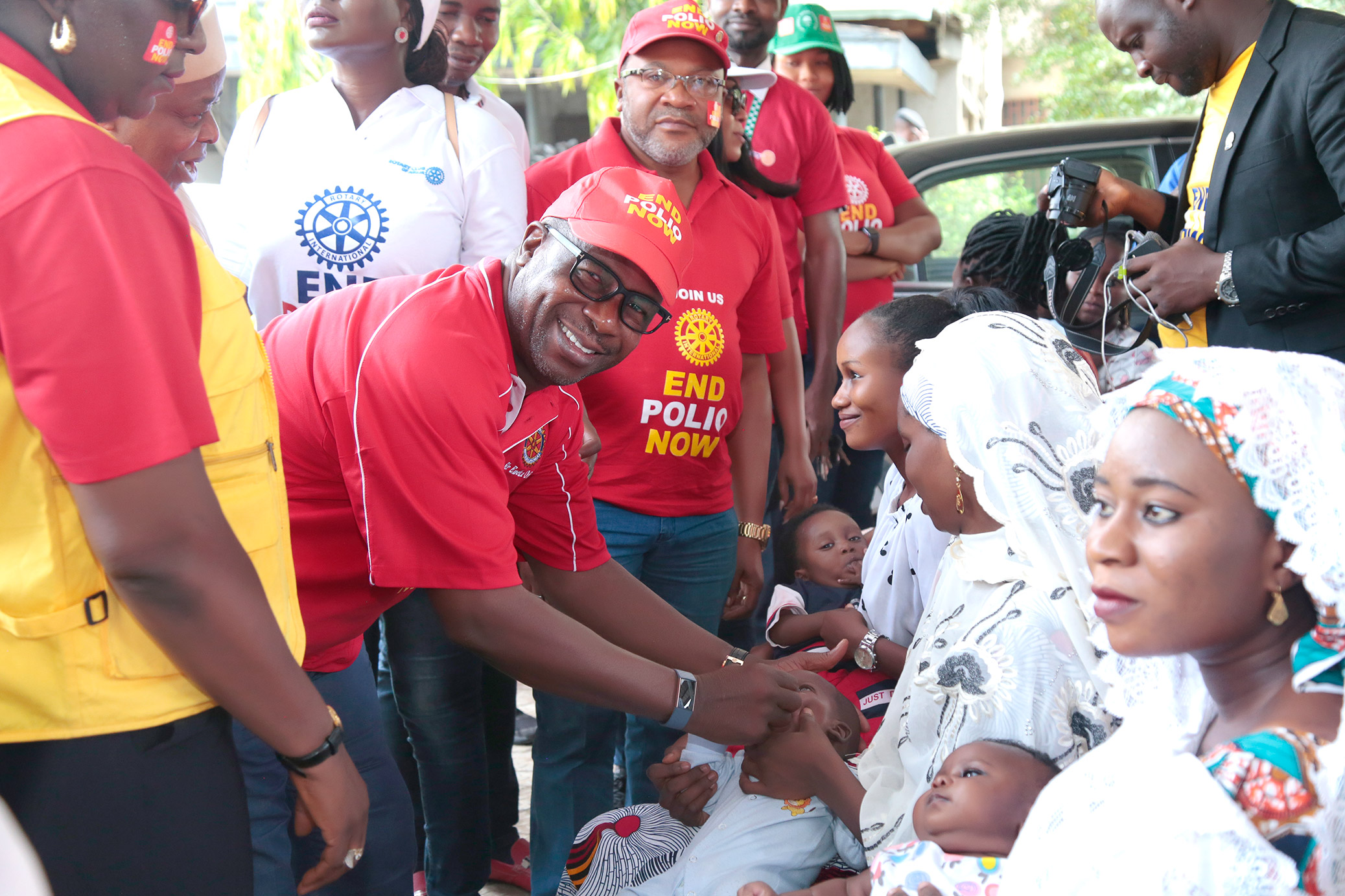 Sir Emeka Offor Foundation Joins Rotary to Mark 2018 World Polio Day
